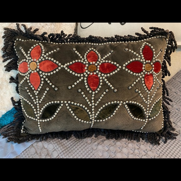 Double D Ranch Floral Flower Stud Embellished N198 - Picture 3 of 5